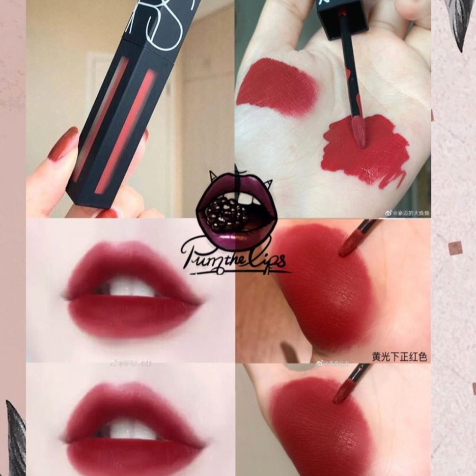 Son kem lì Nars Liquid màu Vain