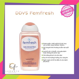 Chai dựng d-vs Fem.fresh 250ml