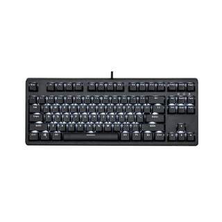 Bàn phím cơ gaming e-dra ek387 gateron led trắng