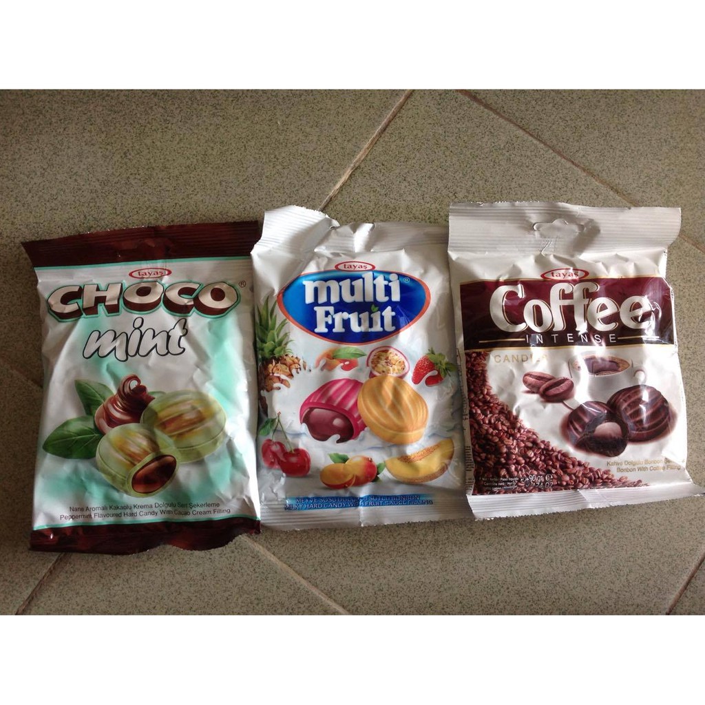 Kẹo cứng có nhân Tayas 90g