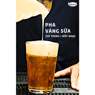 Bột milk foam Luave