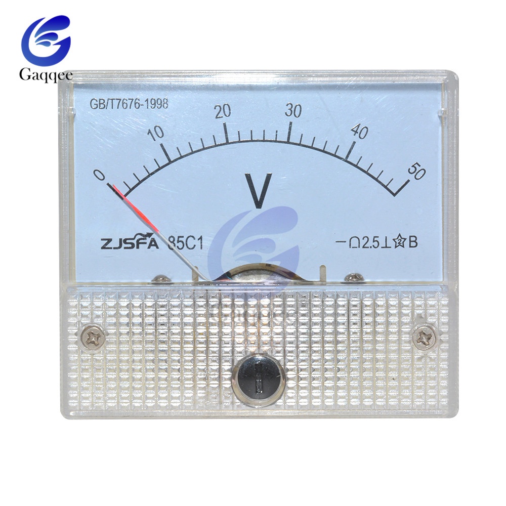 GAQQEE Đồng Hồ Đo Điện Áp Gaqee 85C1 30V 50V DC