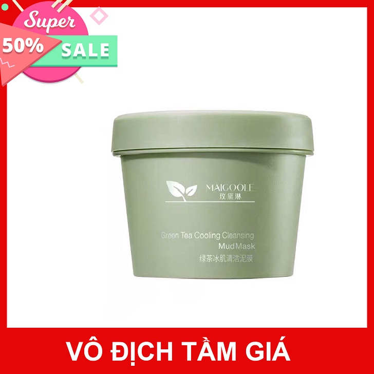 Mặt Nạ Trà Xanh , Mặt Nạ Bùn Trà Xanh Mẫu Mới