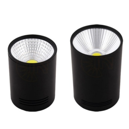 Đèn ống bơ / đèn lon / đèn downlight gắn nổi / thả treo 12w, bảo hành 1 năm