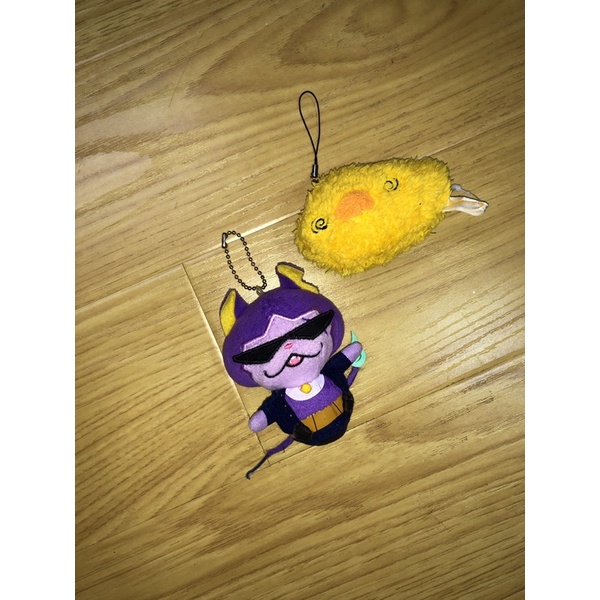 Móc khoá thú bông mini treo balo túi xách