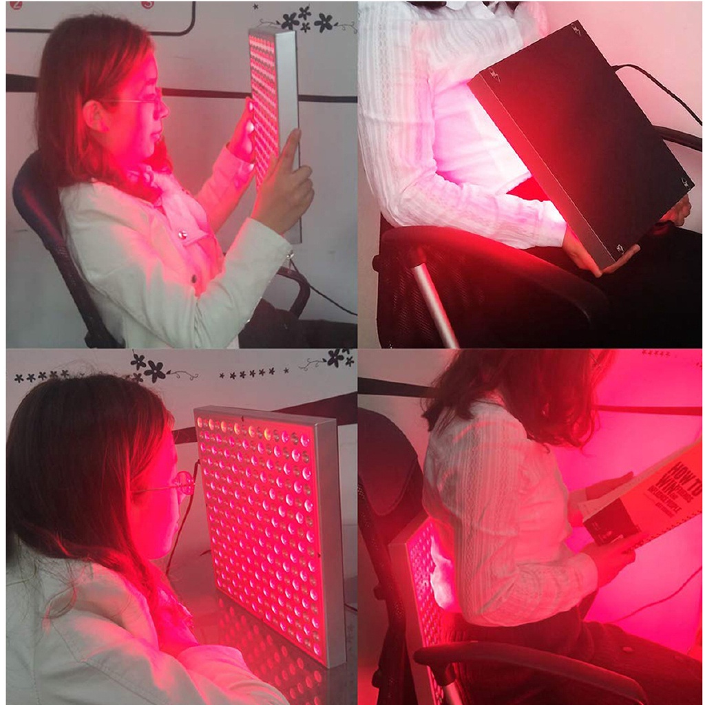 Liệu pháp ánh sáng led đỏ chống lão hóa deep red 660nm và đèn led 850nm hồng ngoại gần cho da toàn thân & giảm đau 45w
