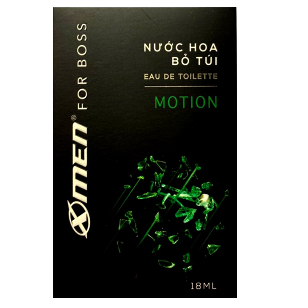 Combo Nước Hoa Bỏ Túi X-Men Motion 18ml - Lăn khử Mùi X-Men For Boss Motion 50ml