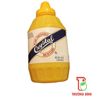 Mù tạt vàng Crystal chai 454gr