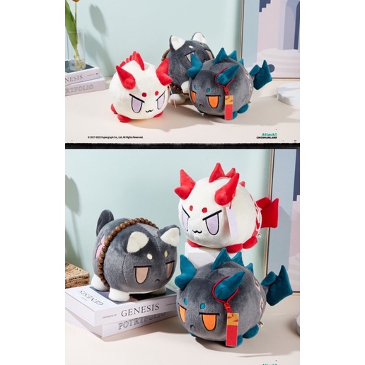 [sẵn] thú bông arknights Dusk Nian Saga bean plush chính hãng