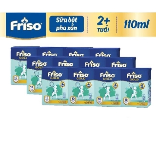Combo 3 Lốc sữa pha sẵn Friso gold 110ml (date t10.2021)