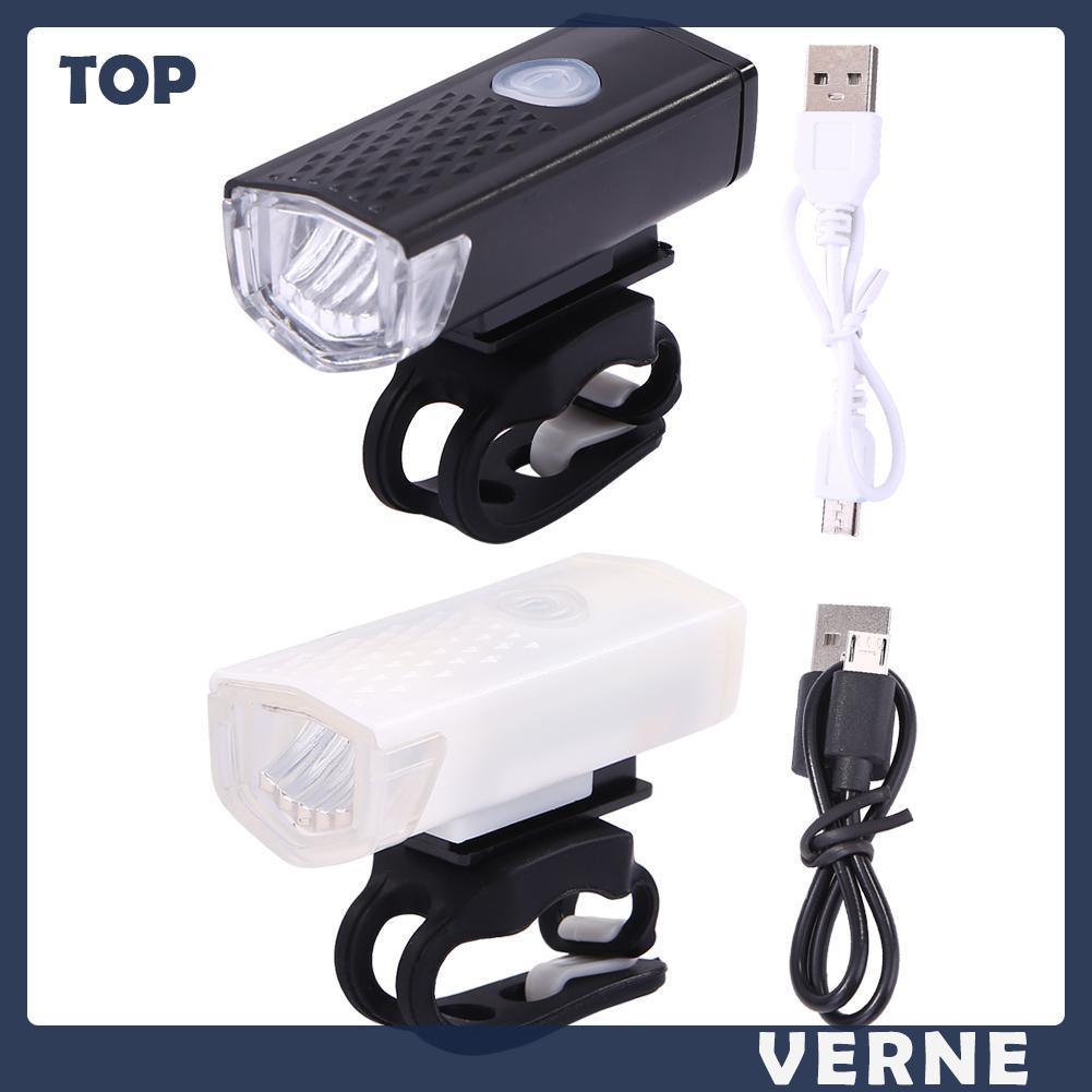 Đèn pha siêu sáng cho xe đạp sạc cổng USB tiện lợi