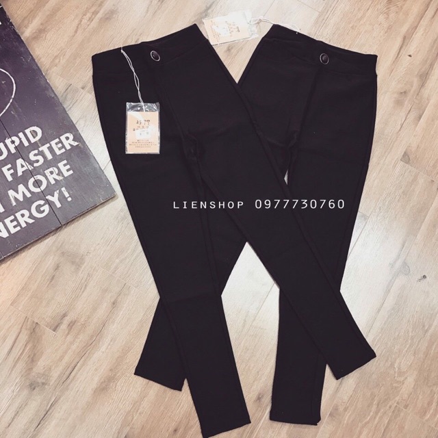 Quần legging hàn khuy trước sz mlxlxxl