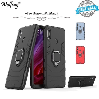 Ốp lưng nhựa cứng Chống Sốc Có Giá Đỡ Cho Điện Thoại Xiaomi Mi Max 3