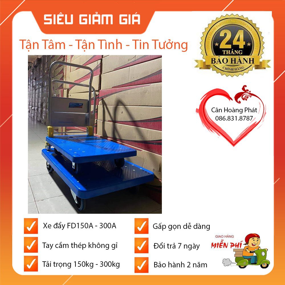 Xe kéo hàng❤️❤️❤️Feida FD150-300❤️❤️❤️tải trọng 300kg có độ bền cao, sử dụng lâu dài