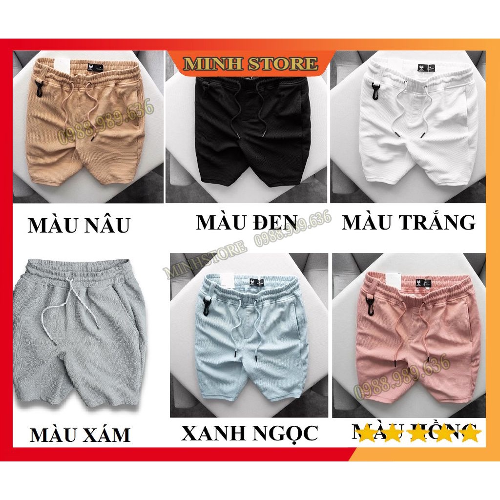 Quần Đùi Nam thể thao, Quần Short Nam vải Cotton XỐP THÁI Nilen cao cấp phong cách hàn quốc QD02 - MS66