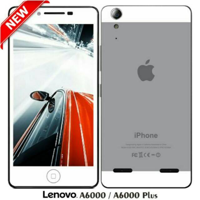 Garskin Lenovo A6000 iphone trắng