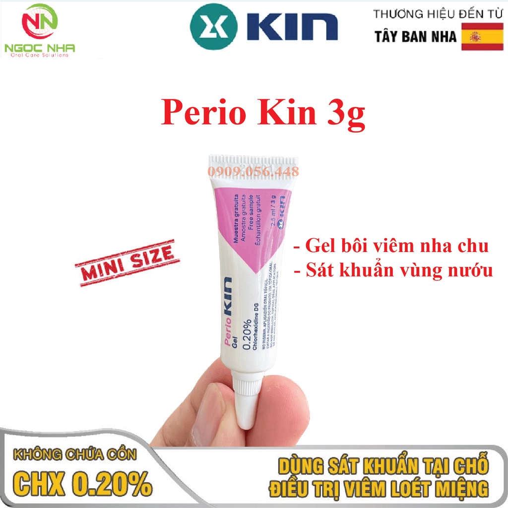 Gel bôi viêm nha chu Perio Kin 30ml (PerioKin gel)