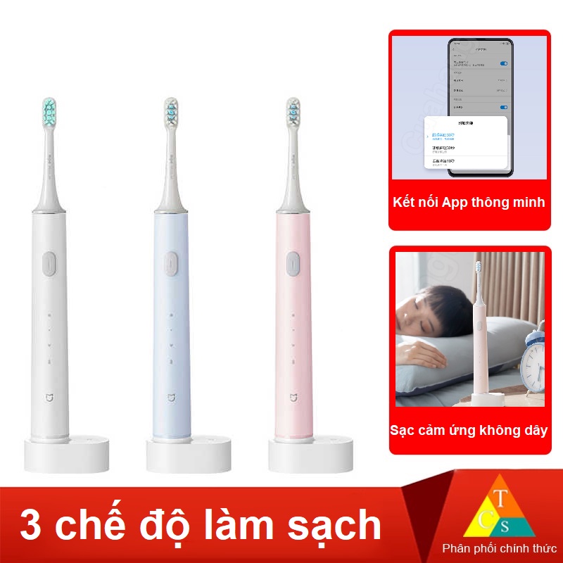 Bàn chải thông minh Xiaomi Mijia T500 kết nối app