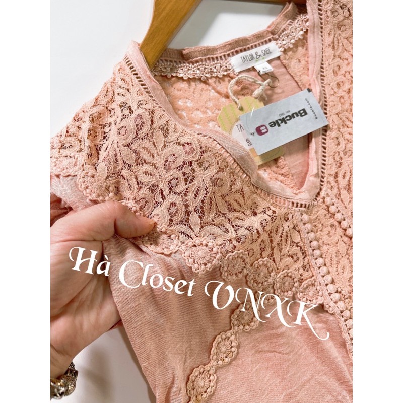 Áo Thun Phối Ren Dư Xịn