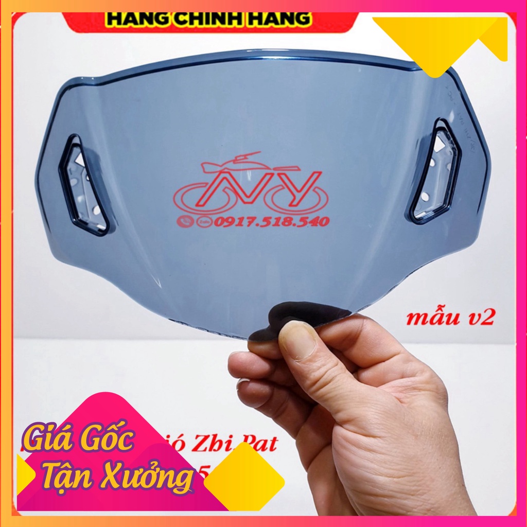 Kính chắn gió (Mão Đầu Đèn) Zhipat cho Exciter 150/135, Wave A 110/100, Wave RSX, Winner, Winner X, Sirius . (Ảnh Sp thậ