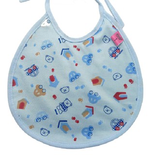 Yếm vải buộc dây, yếm ăn dặm cotton, yếm dãi cho bé chống thấm cho bé trai, bé gái Doli Shop