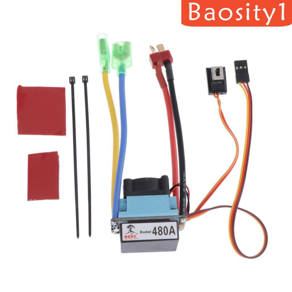 Thiết Bị Điều Khiển Tốc Độ 480a Esc Cho Động Cơ 540 / 550 / 775