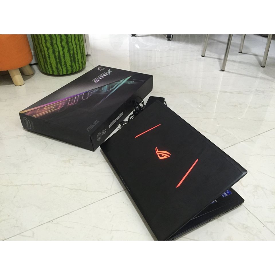 Máy Tính ASUS ROG Strix GL753VE (Core I7-7700HQ 8CPU, Ram 8GB, HDD 1TB, VGA GeForce GTX 1050Ti 4GB) | BigBuy360 - bigbuy360.vn