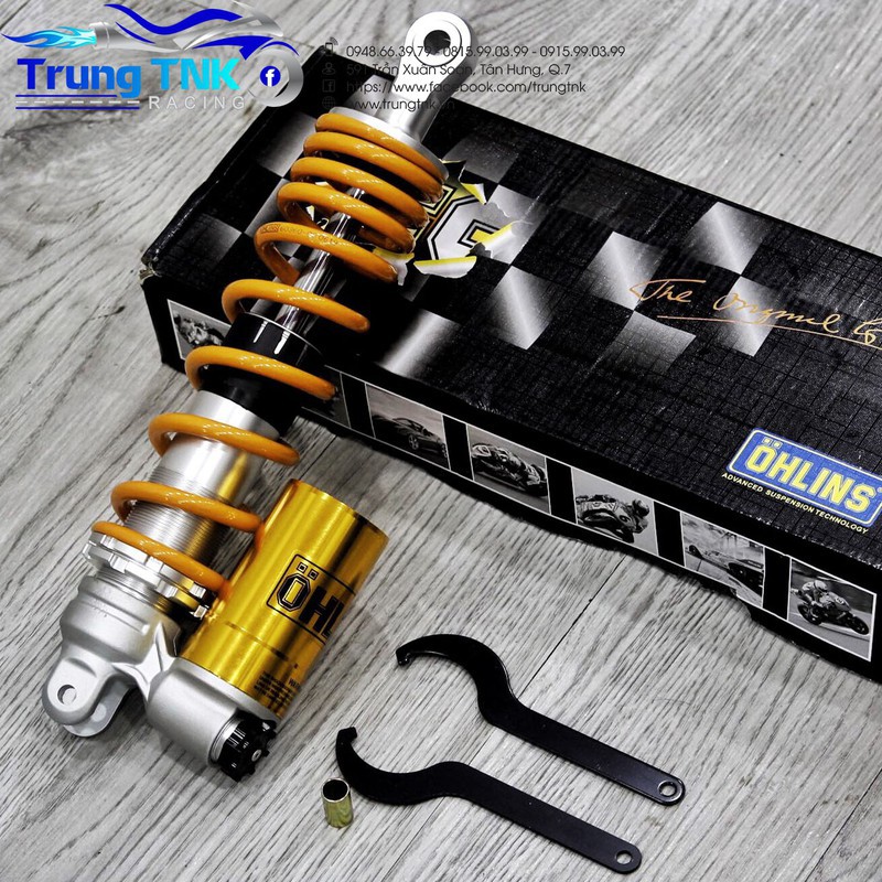 Phuộc ohlins gắn vario và các dòng xe tay ga 1 phuộc hàng 1:1