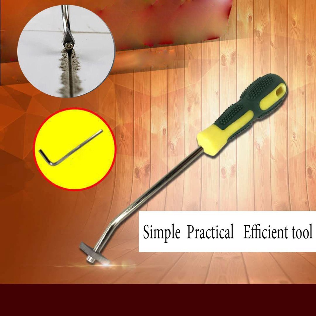 WATTLE Dụng Cụ Tháo Vữa Gạch / Xi Măng / Tường / Sàn Nhà Bằng Thép Vonfram Tiện