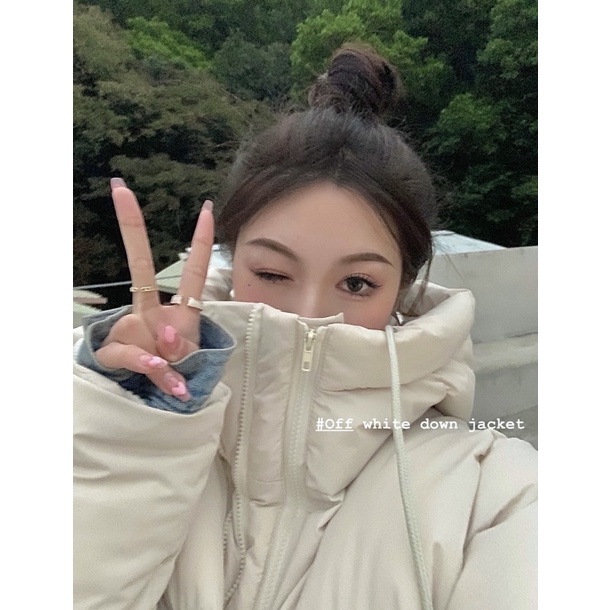 Áo phao béo có mũ