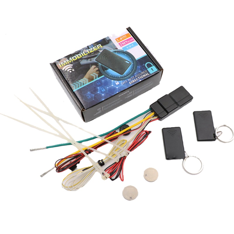 Khóa Động Cơ Không Dây 12V 2.4G RFID- Immobilizer Tự Động Thông Minh