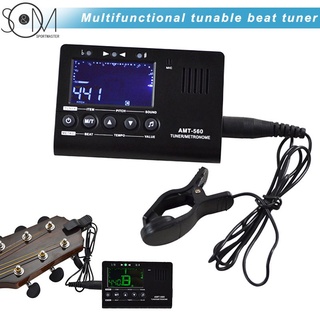 Bộ Chỉnh Điện Metronome Micro Đa Năng 3 Trong 1 Cho Guitar Violin Ukulele