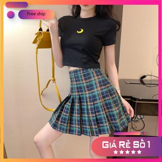 Áo Croptop Nữ🍓FREESHIP 99K🍓Áo Croptop Ôm Mặt Trăng