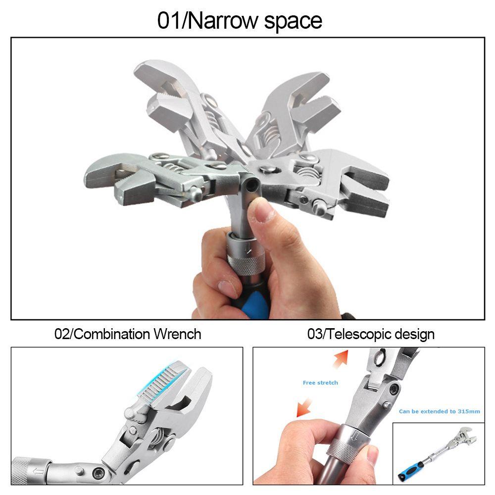 Cờ Lê Sửa Chữa Ống Nước Đa Năng Cho Phòng Tắm Kat1