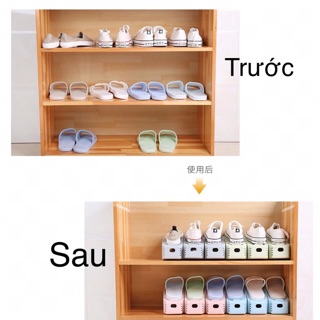 SET 5C KỆ GIÀY DÉP MINI THÔNG MINH