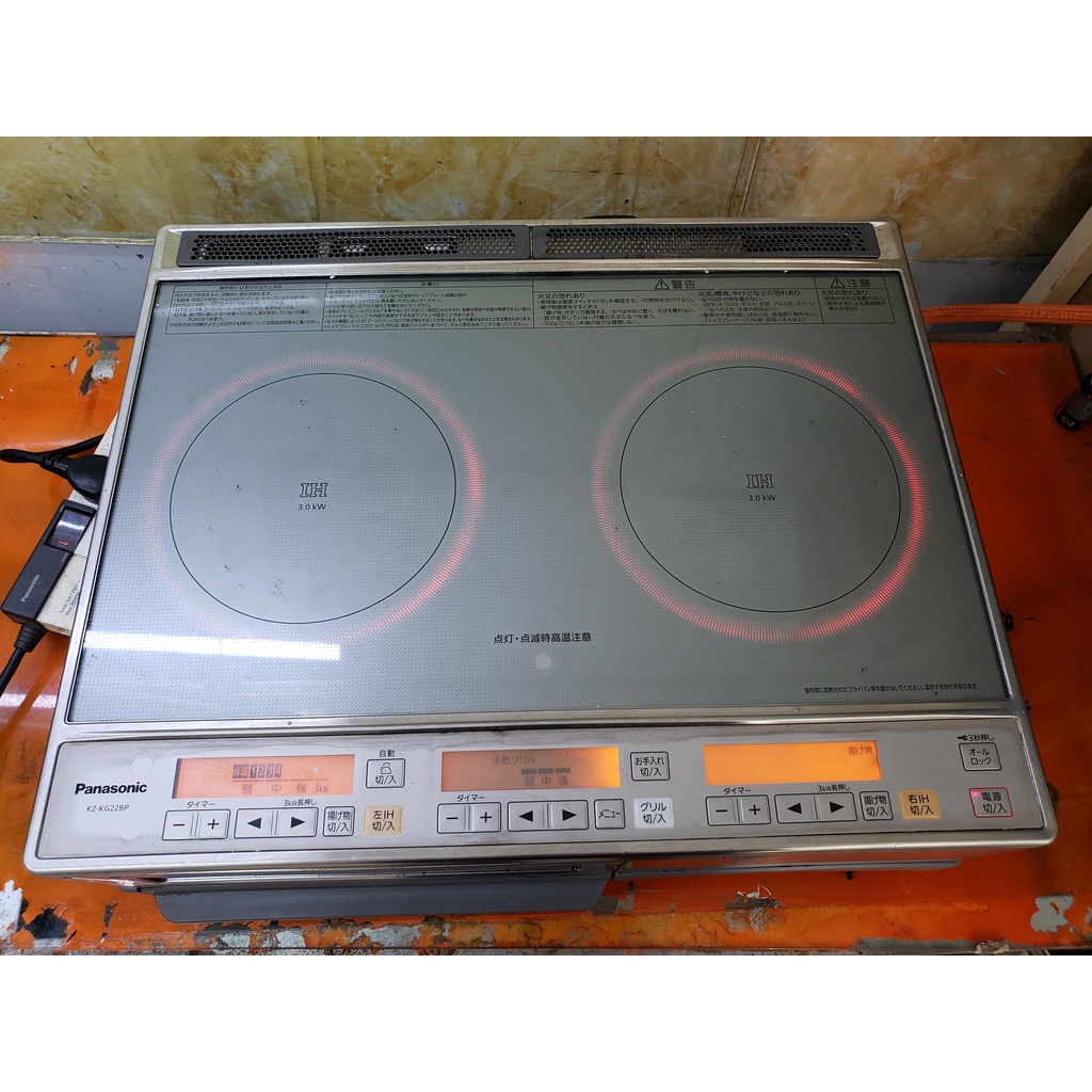 Bếp từ nội địa Nhật Panasonic KZ-KG22BP 3KW + 3KW - Bh 1 tháng - giá 6,8 triệu BH 1 đổi 1