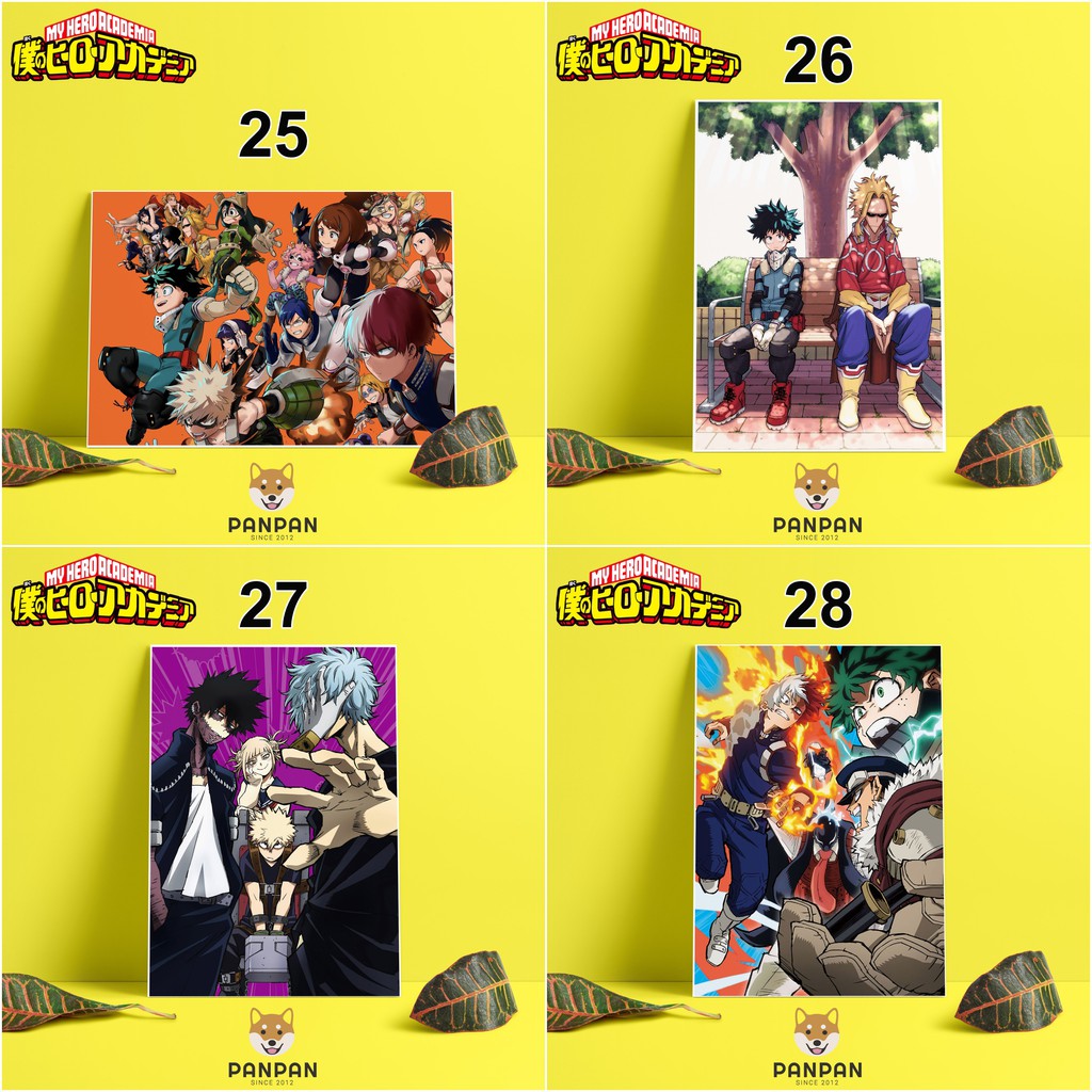 Postcard Cao Cấp - Poster My Hero Academia (2)