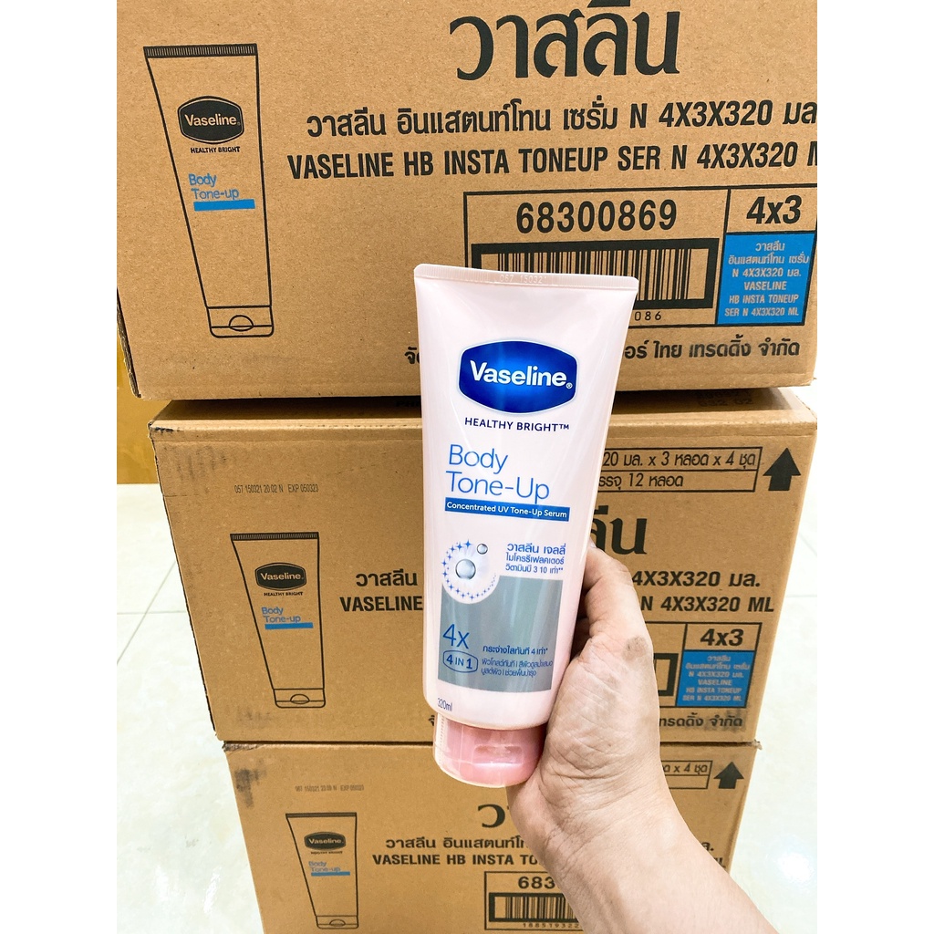 SERUM DƯỠNG THỂ VASELINE HEALTHY WHITE THÁI LAN 320ML