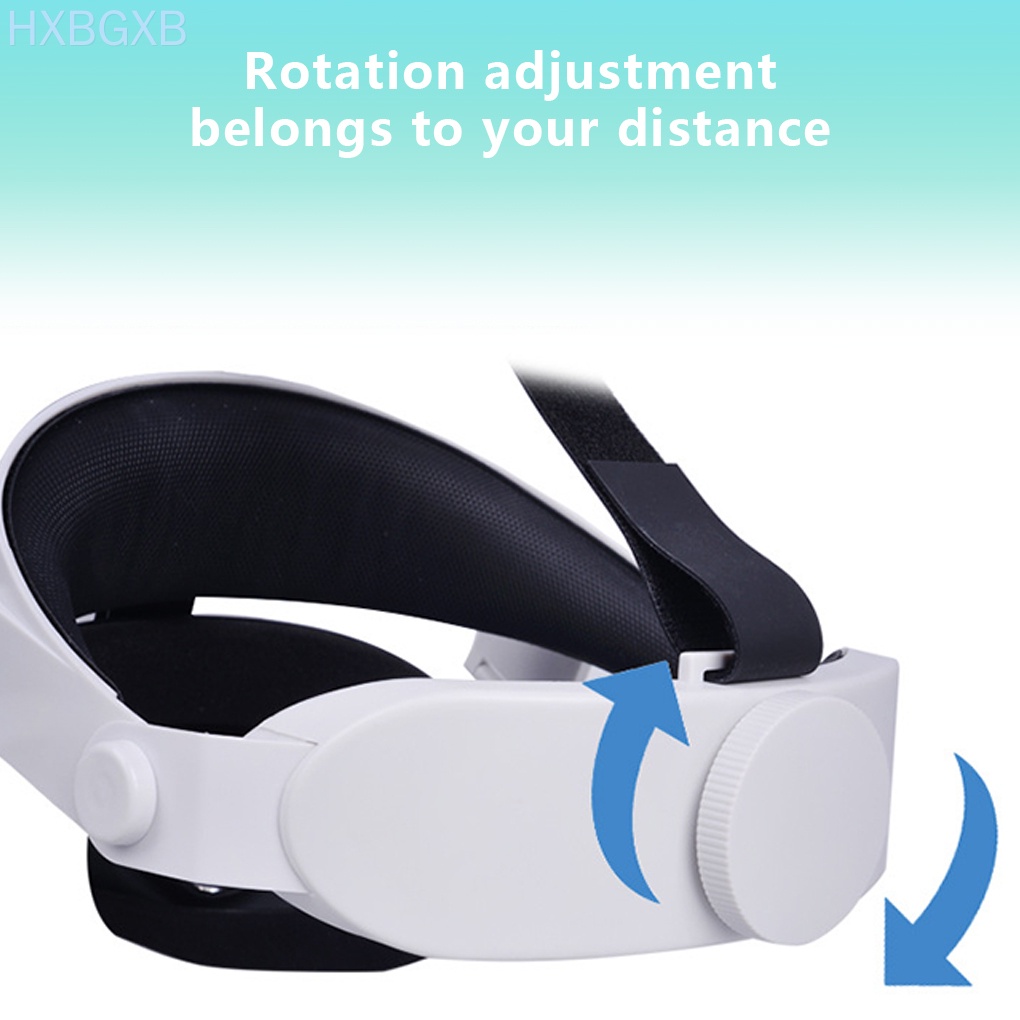 HXBG Headband Belt VR Glasses Adjustable Head Strap VR Glasses Accessory Replacement for Oculus Quest 2