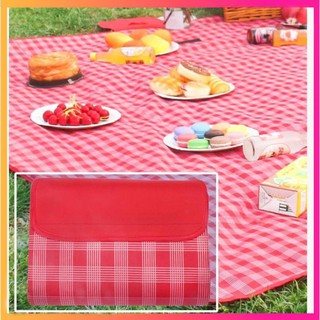 [🌲Bán Chạy🌲] Thảm dã ngoại chống nước kẻ sọc picnic chống thấm nước gấp gọn tiện lợi - 2 kích thước lựa chọn