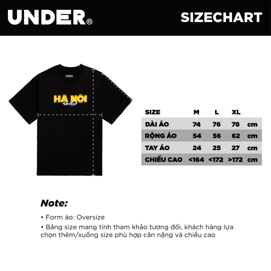 [Mã BMBAU50 giảm 50K đơn 150K] Áo thun UNDER Essentials Tee - UTS003 | BigBuy360 - bigbuy360.vn