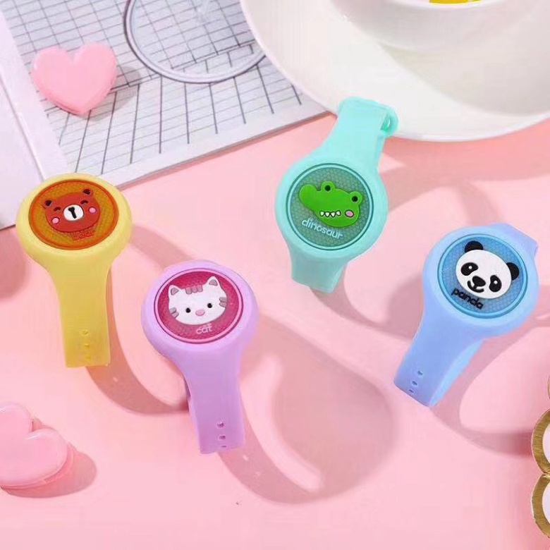 Đồ chơi thông minh đồng hồ vòng đeo tay tinh dầu chống muỗi có đèn Led nháy phát sáng, quà tặng cho bé yêu TRITUEVIET