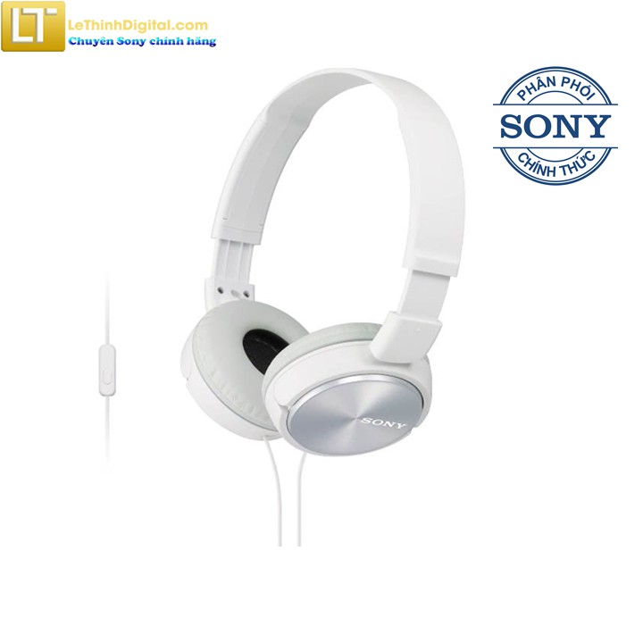 Tai nghe Sony MDR-ZX310AP (Trắng) | Hãng phân phối | Bảo hành chính hãng 12 tháng toàn quốc