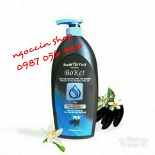 Dầu gội cho tóc hư tổn khô nhuộm Saroma 700ml