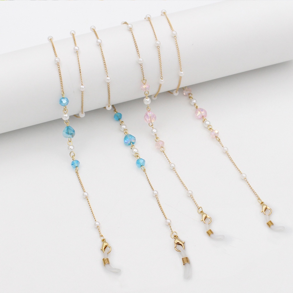 Dây đeo khẩu trang phong cách Hàn Quốc ngọt ngào thời trang -  Khối lấp lánh sang trọng