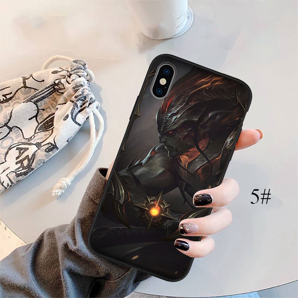 Ốp Điện Thoại Silicon Mềm Hình Usi138 Yasuo League Of Legends Cho Iphone 5 5s 6 6s 7 8 11 Pro Max Plus Se Xr