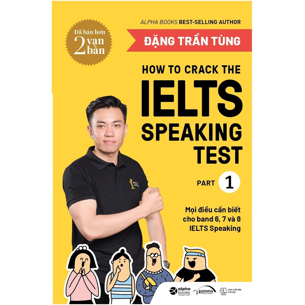 Sách - Combo How To Crack The Ielts Speaking + Writing Test - Vol1 (Bộ 2 Cuốn) Tặng Kèm Sổ Tay