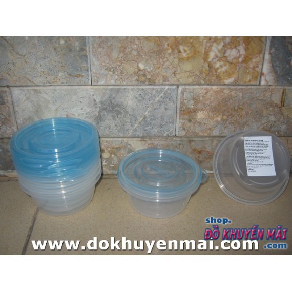 Combo 6 hộp tròn EZ Lock(Lock&Lock)