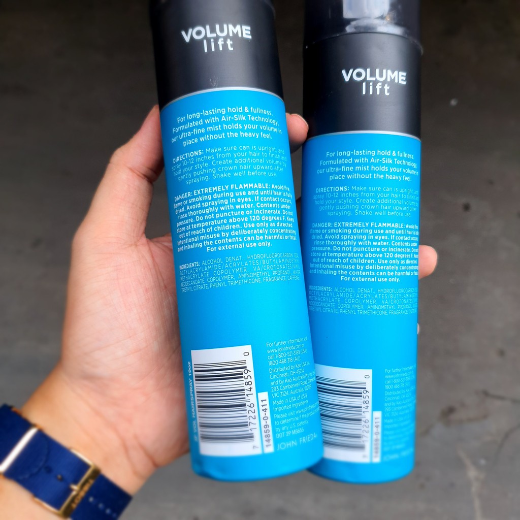 Xịt giữ nếp tóc John Frieda Volume Lift - 283gram