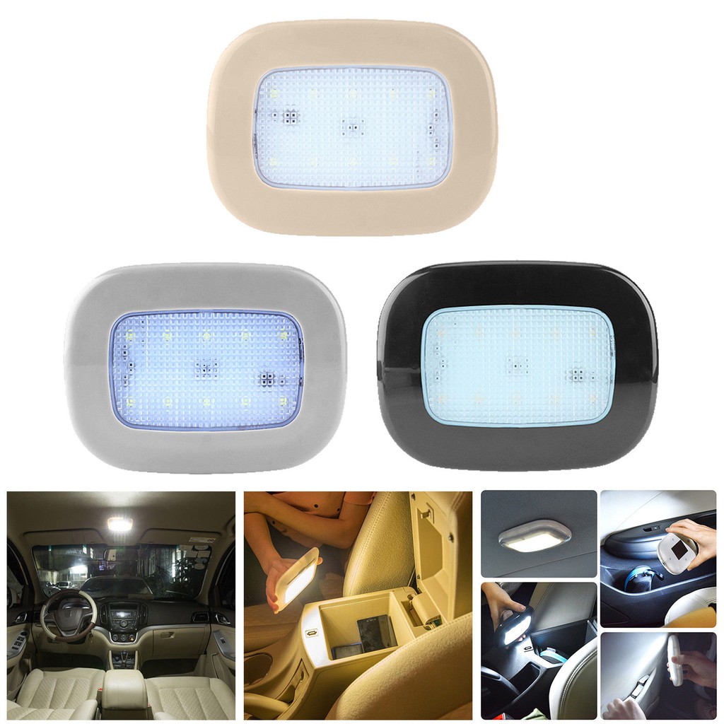 Đèn Led dán trần Ô tô, Đèn led đa năng tích điện